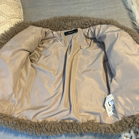 Zara teddy bear coat - Picture 7 of 7